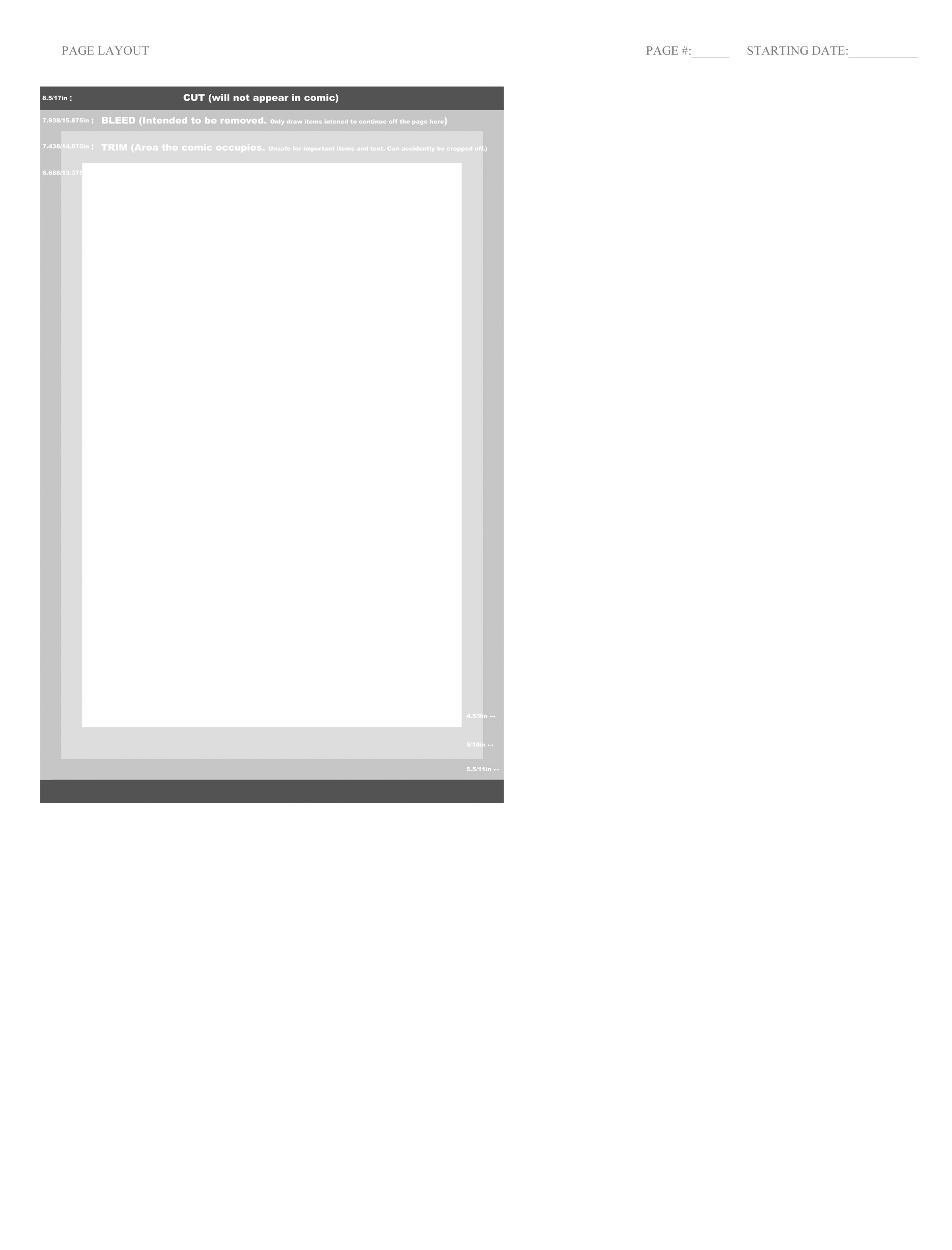 Comic Panel Template