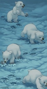 Polar Bear at Play